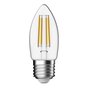 LED Filament Candle - Clear